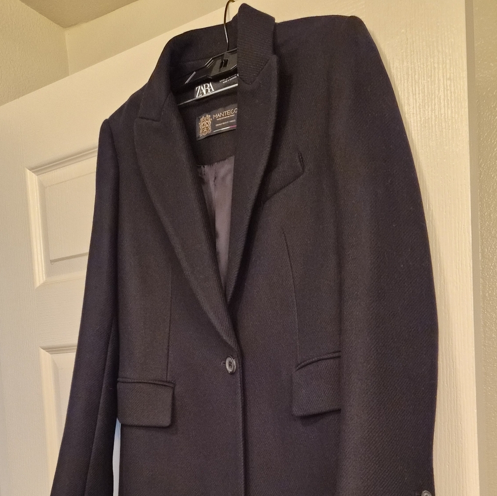Zara Black Women's Blazer Coat XS
